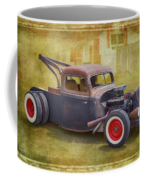 Rat Rod Coffee Mug featuring the photograph Tow Rat by Keith Hawley