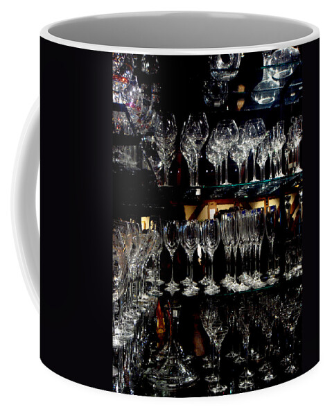 Glass Coffee Mug featuring the photograph Tower of Glass by Donna Blackhall