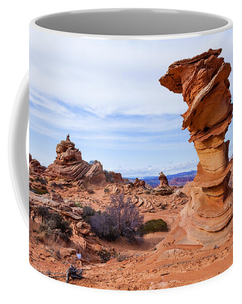 Towerscape Coffee Mug featuring the photograph Towerscape by Chad Dutson