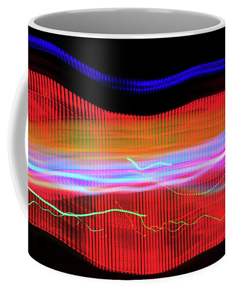 Light Coffee Mug featuring the photograph Tracks by Scott Cordell