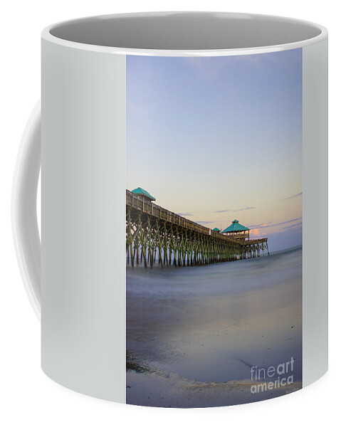Folly Beach Coffee Mug featuring the photograph Tranquility At Folly by Jennifer White