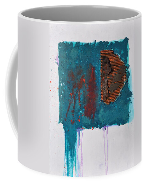 Acrylics Coffee Mug featuring the painting Tranquility I by Eduard Meinema