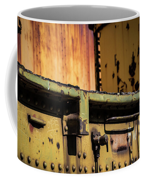 Railroad Coffee Mug featuring the photograph Transport by Holly Ross