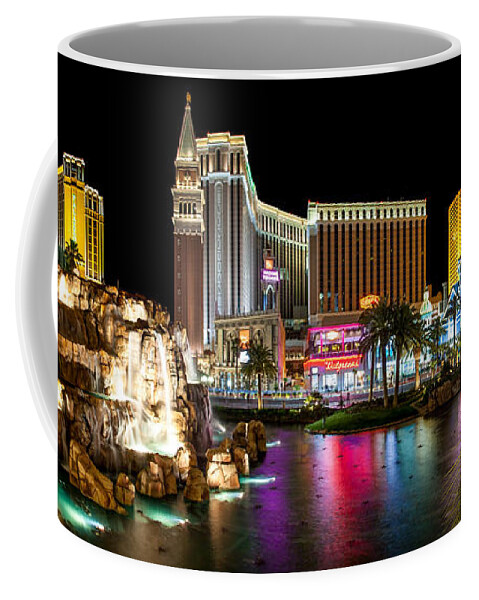 Las Vegas Coffee Mug featuring the photograph Treasure Island View by Az Jackson