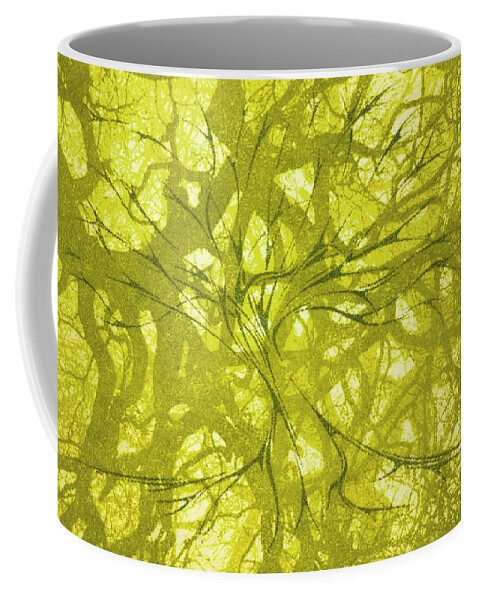 Tree Coffee Mug featuring the mixed media Tree of Life by Rachel Bochnia