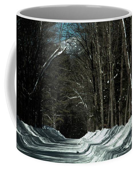 Tree Tunnel Coffee Mug featuring the photograph Tree Tunnel by Mim White