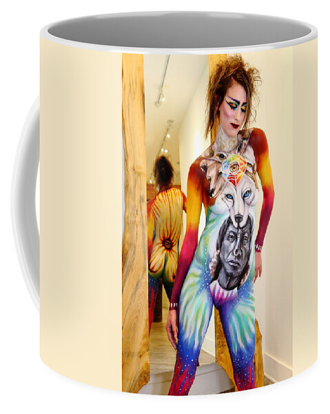 The Healthcare Gallery Coffee Mug featuring the photograph Triumphant II by Cully Firmin