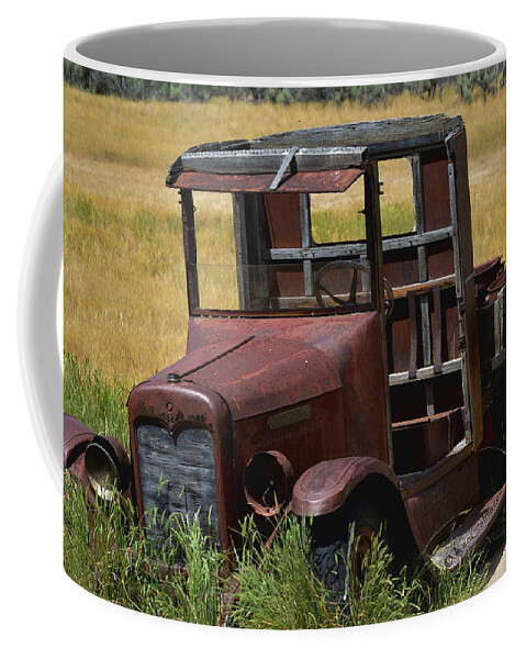 Truck Coffee Mug featuring the photograph Truck Long Gone by Kae Cheatham