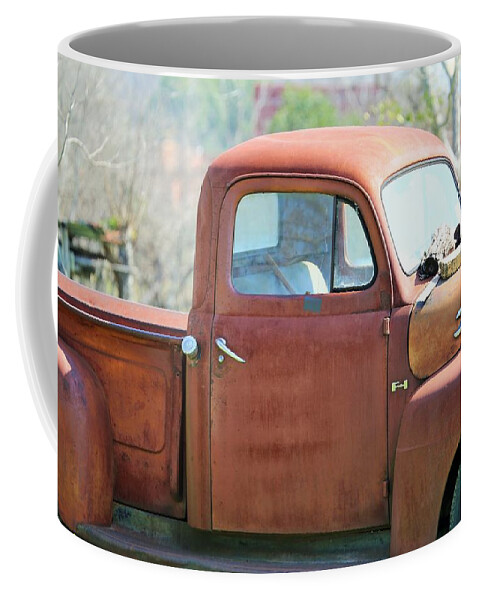  Coffee Mug featuring the photograph Truck003 by Jeff Downs