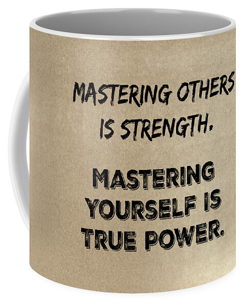 Graphic Design Coffee Mug featuring the mixed media True Power by Joseph S Giacalone