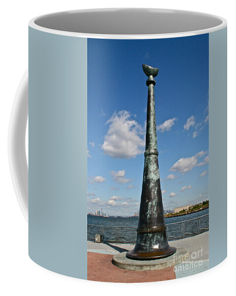 Trumpet Coffee Mug featuring the photograph Trumpet by Rick Monyahan