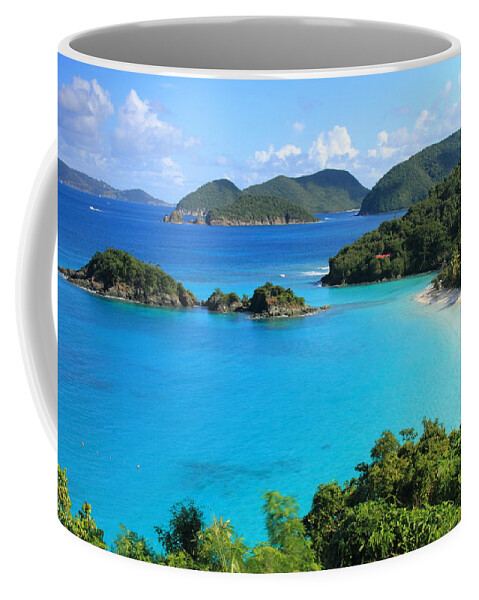 Trunk Bay Coffee Mug featuring the photograph Trunk Bay St. John by Roupen Baker