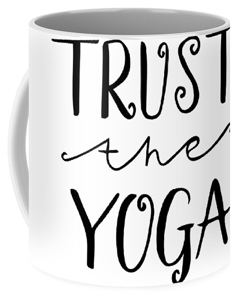 yoga coffee mug
