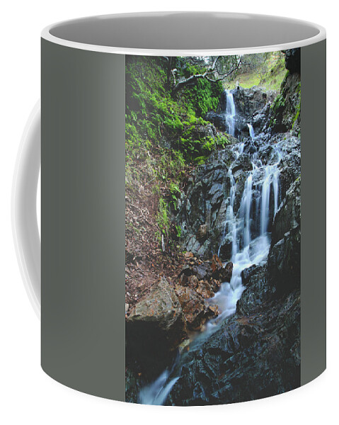 Waterfalls Coffee Mug featuring the photograph Tumbling Down by Laurie Search