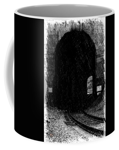 Caliente Coffee Mug featuring the photograph Tunnel No 3 by Jim Thompson
