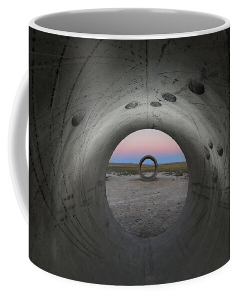 After Sundown Coffee Mug featuring the photograph Tunnels After Sundown by David Andersen