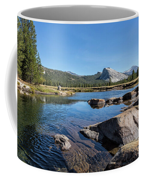 Tuolumne River Coffee Mug featuring the photograph Tuolumne River and Meadows, No. 1 by Belinda Greb
