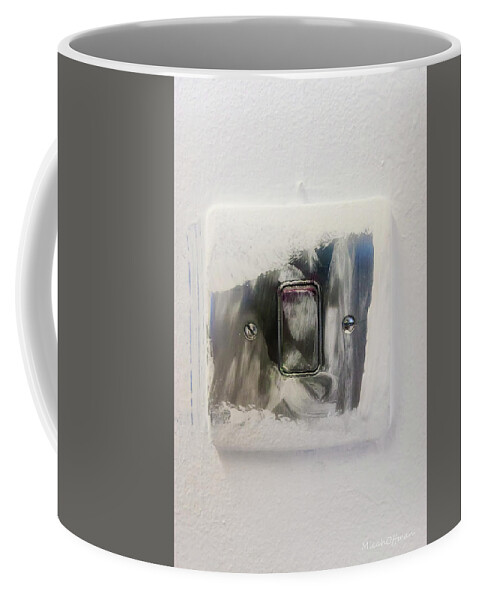 Button Coffee Mug featuring the photograph Turn me on by Micah Offman