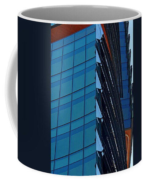 Architectural Abstract Coffee Mug featuring the photograph Turn The Corner by Denise Clark