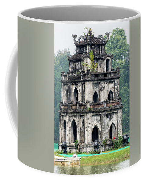 Turtle Tower Coffee Mug featuring the photograph Turtle Tower by Steven Richman