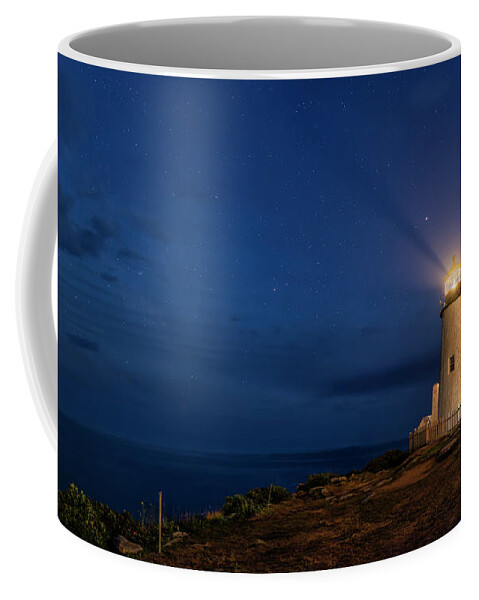 Pemaquid Lighthouse Coffee Mug featuring the photograph Twilight at Pemaquid Light by Mark Papke