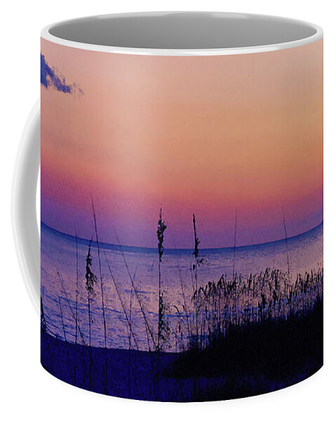 Seascape Coffee Mug featuring the digital art Twilight by Gina Harrison