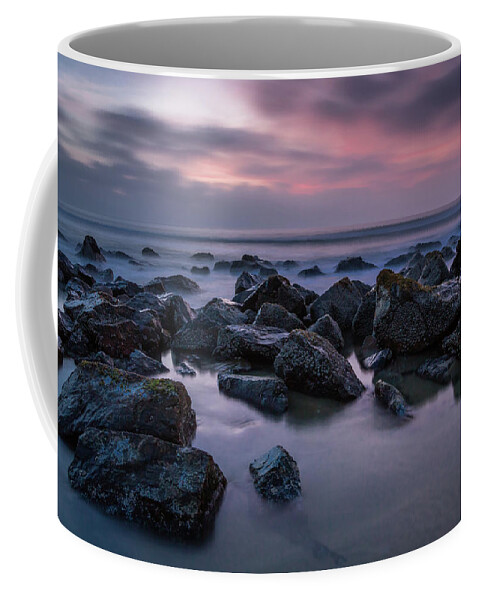 California Coffee Mug featuring the photograph Twilight Pacific by Gary Migues