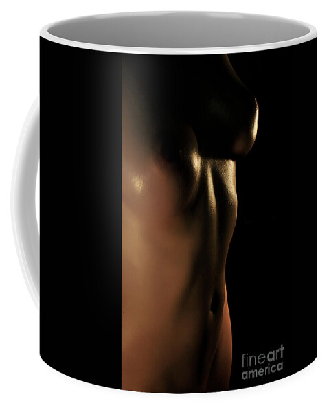 Artistic Photographs Coffee Mug featuring the photograph Twins in darkness by Robert WK Clark