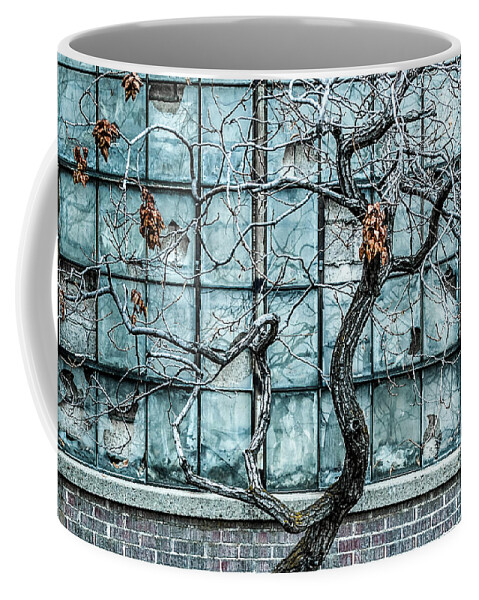 Abstracts Coffee Mug featuring the photograph Twisted Decay - Abstract Metaphor by Steven Milner