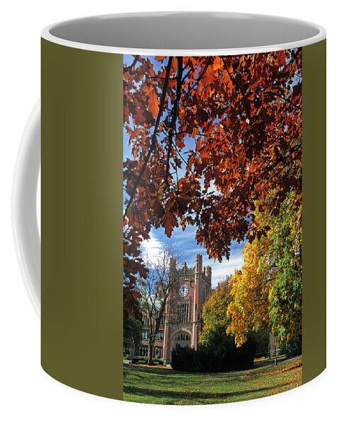 Outdoors Coffee Mug featuring the photograph U I Admin. in Fall II by Doug Davidson