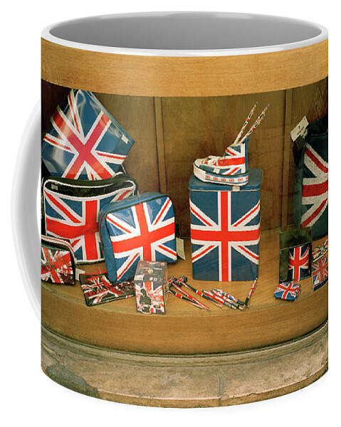 Britain Coffee Mug featuring the photograph Union Jack by Shaun Higson