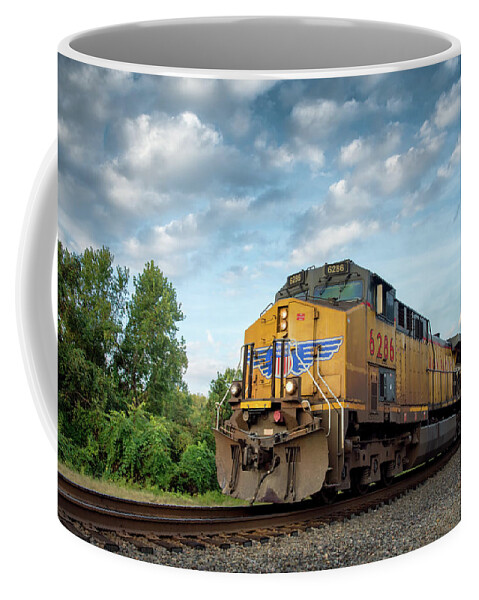 Union Pacific Coffee Mug featuring the photograph Union Pacific #6286 by James Barber
