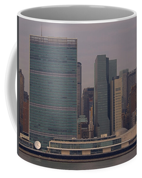 Un Coffee Mug featuring the photograph United Nations by Newwwman