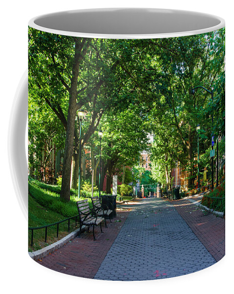 University Coffee Mug featuring the photograph University of Pennsylvania Campus - Philadelphia by Bill Cannon