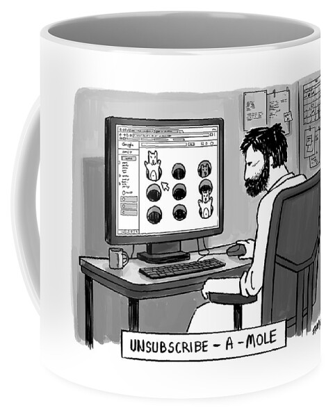 Unsubscribe A Mole Coffee Mug