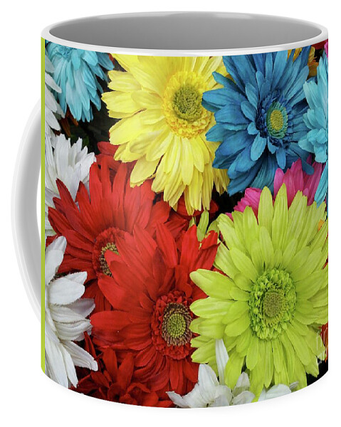 Daisies Coffee Mug featuring the photograph Up and Coming by Patsy Walton