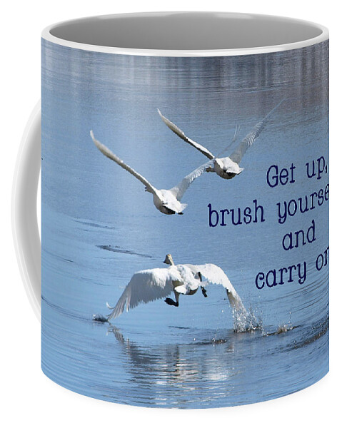 Nature Coffee Mug featuring the photograph Up, Up And Away Carry On by DeeLon Merritt