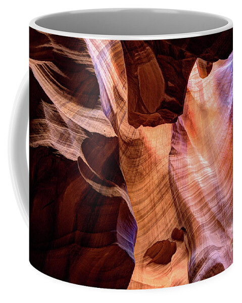 Antelope Canyon Coffee Mug featuring the photograph Upper Antelope Canyon Page Arizona by Wayne Moran