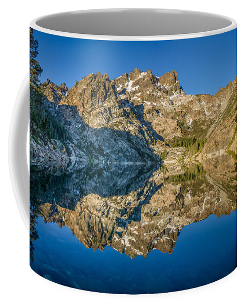 Sierra Coffee Mug featuring the photograph Upper Sardine Lake Panorama by Greg Nyquist