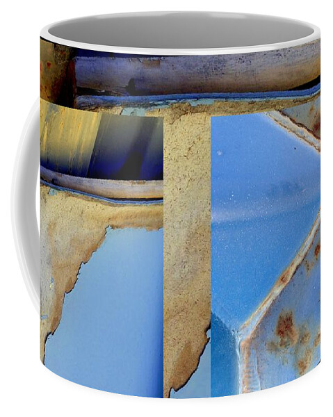Urban Abstracts Coffee Mug featuring the photograph Urban Abstracts Seeing Double 61 by Marlene Burns
