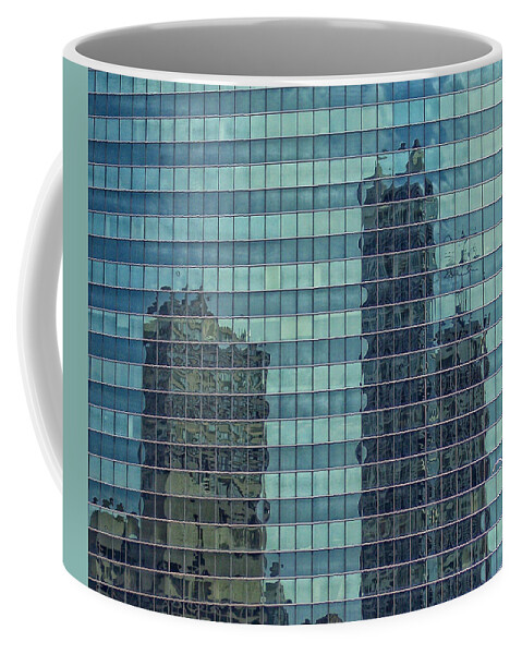 Chicago Coffee Mug featuring the photograph Urban Melting Pot by Donna Blackhall