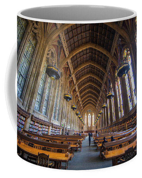  Coffee Mug featuring the photograph UW Library by Matt McDonald