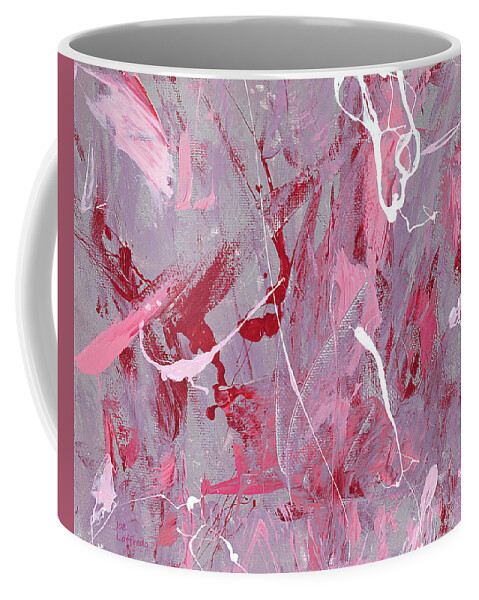 Valentine Coffee Mug featuring the painting Valentine by Joe Loffredo