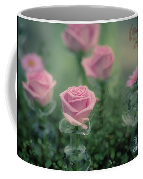 Roses Coffee Mug featuring the photograph Valentine's Day Still Life by Eva Lechner