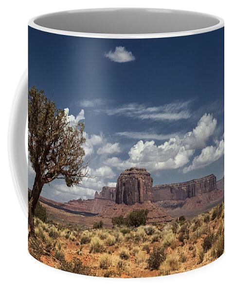 Arizona Coffee Mug featuring the photograph Valley Clouds by Robert Fawcett