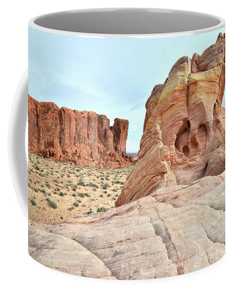 Valley Of Fire Coffee Mug featuring the photograph Valley of Fire North by Ray Mathis