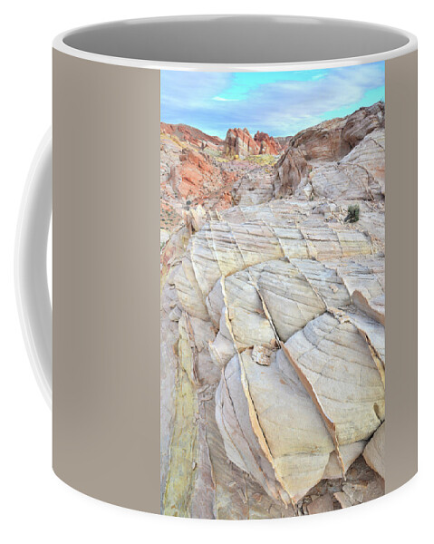 Valley Of Fire State Park Coffee Mug featuring the photograph Valley of Fire Sandstone by Ray Mathis