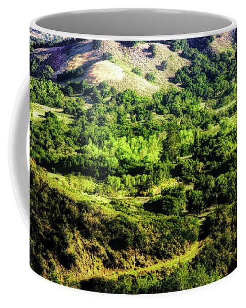 Landscape Coffee Mug featuring the photograph Valley of Good and Plenty by Joseph Hollingsworth