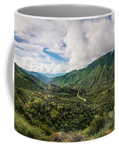 San Bernardino Coffee Mug featuring the photograph Valley of Promise by Bill Pevlor