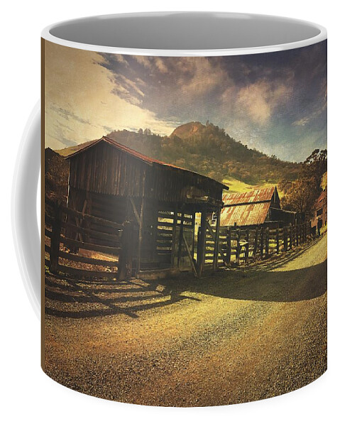 Ranch Coffee Mug featuring the photograph Vanishing History by Brad Hodges
